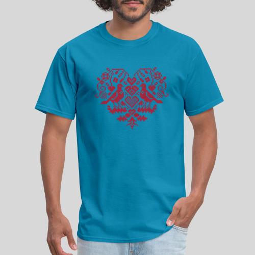 Serdce (Heart) - Men's T-Shirt