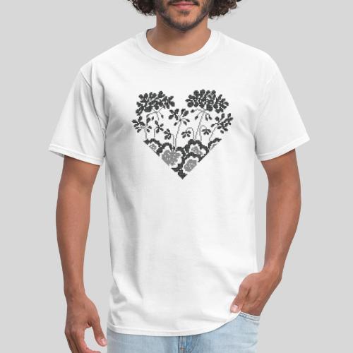 Serdce (Heart) 2B BoW - Men's T-Shirt