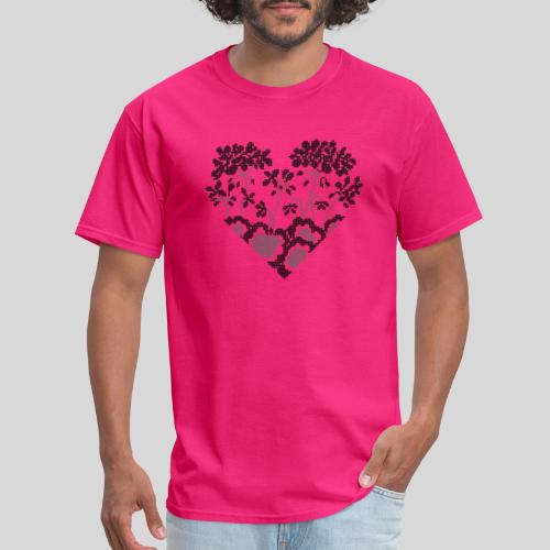 Serdce (Heart) 2B BoW - Men's T-Shirt
