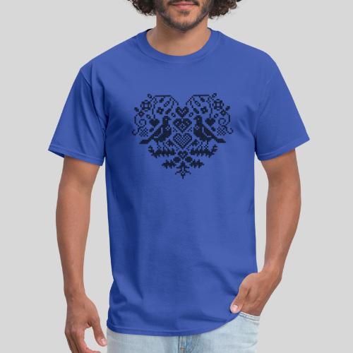 Serdce (Heart) BoW - Men's T-Shirt
