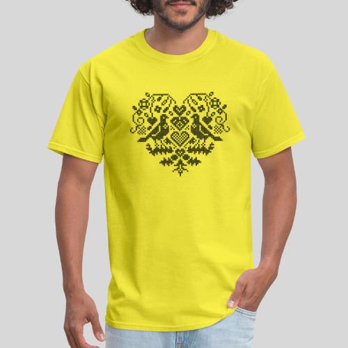 Serdce (Heart) BoW - Men's T-Shirt