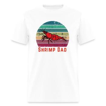 Shrimp Dad - Neocaridina Cherry Shrimp - Men's T-Shirt - white - Front - Jose (178cm)