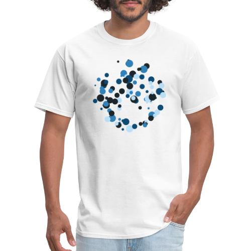 abstract circles pattern - Men's T-Shirt