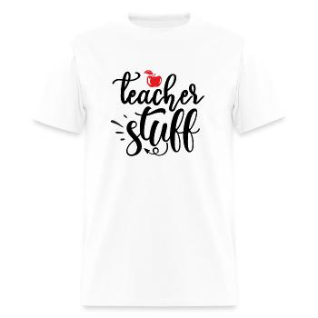 teacher stuff 01 - Men's T-Shirt - white - Front - Jose (178cm)