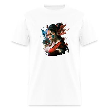 Forbidden City Warrior - Men's T-Shirt - white - Front - Jose (178cm)
