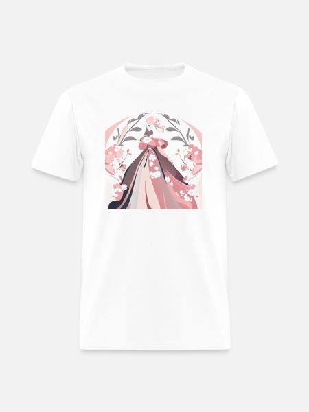 beautiful dress - Men's T-Shirt - white