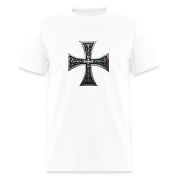 Iron Cross Eisernes Kreuz - Men's T-Shirt - white - Front - Jose (178cm)