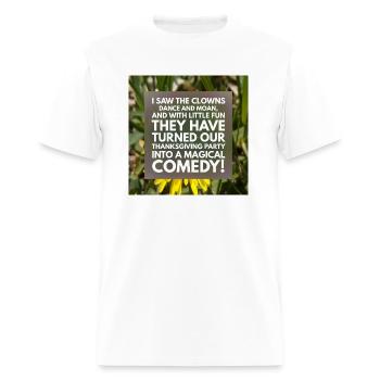 Magical comedy Thanksgiving - Men's T-Shirt - white - Front - Jose (178cm)