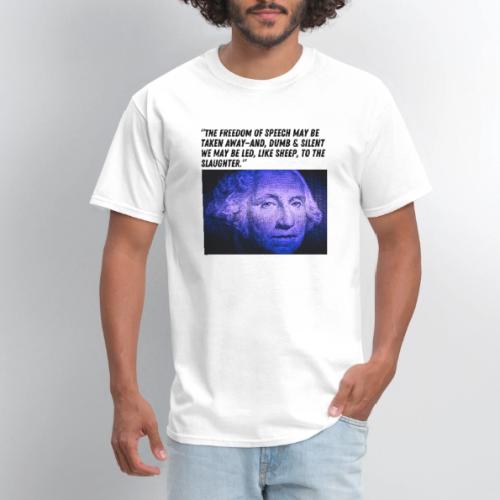 George Washington Freedom of Speech - Men's T-Shirt