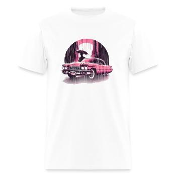 Pink cadillac - Men's T-Shirt - white - Front - Jose (178cm)