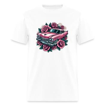 Pink cadillac - Men's T-Shirt - white - Front - Jose (178cm)