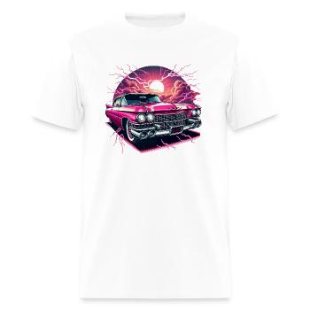Pink cadillac - Men's T-Shirt - white - Front - Jose (178cm)