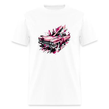 Pink cadillac - Men's T-Shirt - white - Front - Jose (178cm)