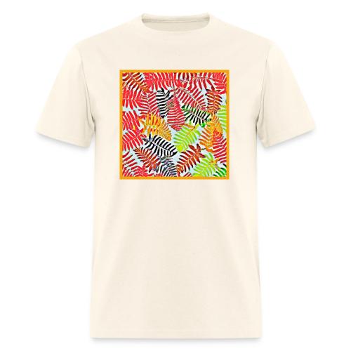 Chic Leaves Artistic Spectrum - Men's T-Shirt
