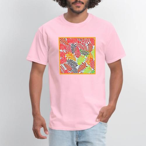 Chic Leaves Artistic Spectrum - Men's T-Shirt