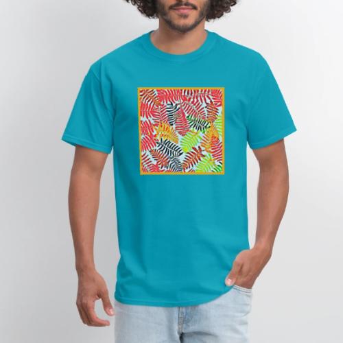 Chic Leaves Artistic Spectrum - Men's T-Shirt