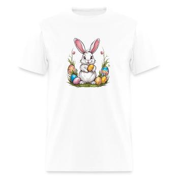 Easter eggs #1 - Men's T-Shirt - white - Front - Jose (178cm)