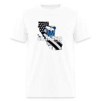 California Native American - Men's T-Shirt - white - Front - Jose (178cm)