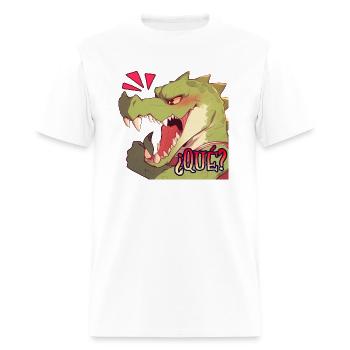Rage What? ¿Qué? - Men's T-Shirt - white - Front - Jose (178cm)