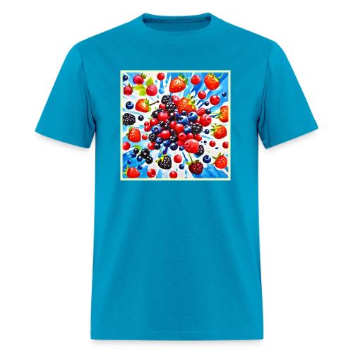 Colorful Berry Fiesta Design - Men's T-Shirt