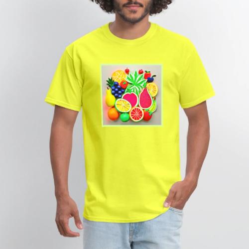 Colorful Fruit Pop Art - Men's T-Shirt