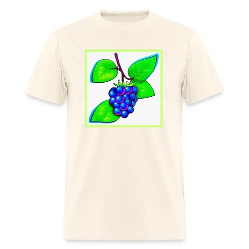 Vibrant Blueberry Pop Art - Men's T-Shirt