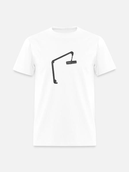 Microphone - Men's T-Shirt - white
