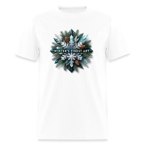Intricate Frozen Evergreen T-Shirt - Men's T-Shirt