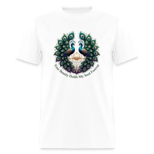 Your Beauty Holds My Soul Peacock Gifts T-Shirt - Men's T-Shirt