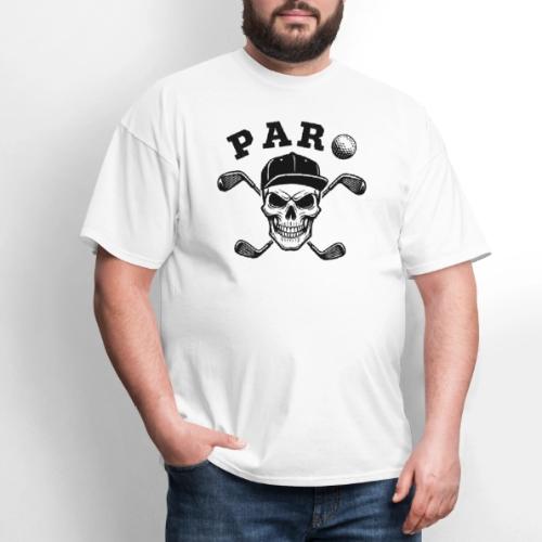 PAR Skull - Golf Gag Gift Tee for Men Cool Vintage - Men's T-Shirt