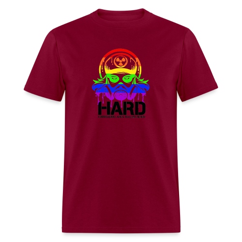 Rainbow Gasmask - Men's T-Shirt