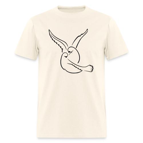 EMBRACED_TURTLEDOVES - Men's T-Shirt