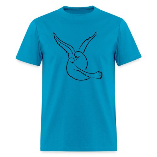 EMBRACED_TURTLEDOVES - Men's T-Shirt