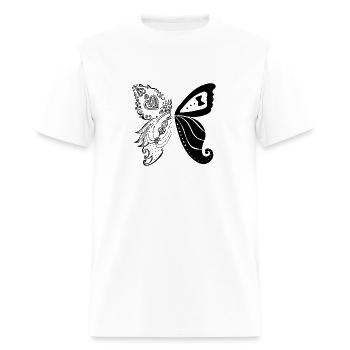 Married couple as butterfly - Men's T-Shirt - white - Front - Jose (178cm)
