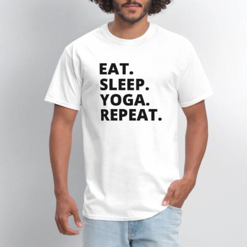 Eat Sleep Yoga: Yoga Apparel & Mindful Merch - Men's T-Shirt