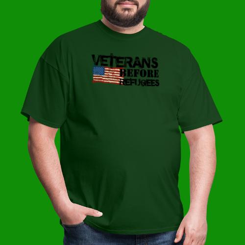 Veterans Before Refugees - Men's T-Shirt