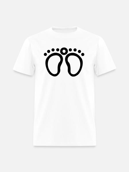 Foot - Men's T-Shirt - white