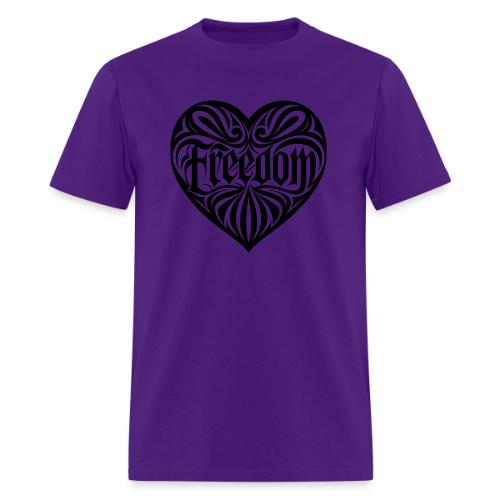 FREEDOM in Heart - Men's T-Shirt