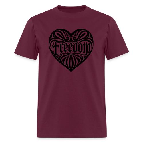 FREEDOM in Heart - Men's T-Shirt