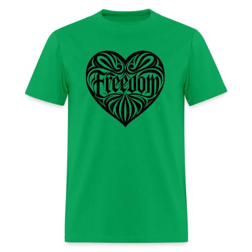 FREEDOM in Heart - Men's T-Shirt