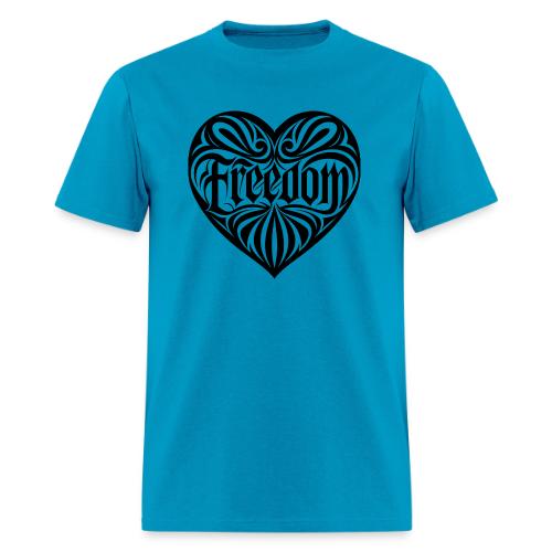 FREEDOM in Heart - Men's T-Shirt