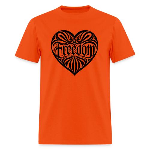 FREEDOM in Heart - Men's T-Shirt