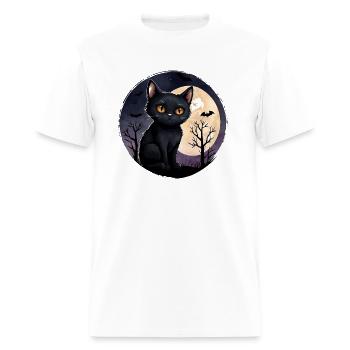 Whiskers of the Witching Hour - Men's T-Shirt - white - Front - Jose (178cm)
