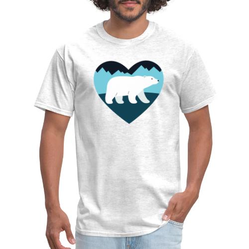 Polar Bear Love - Men's T-Shirt