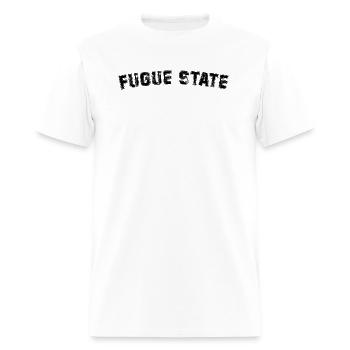 Fugue State - Men's T-Shirt - white - Front - Jose (178cm)