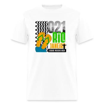 Rio de Janeiro wonderful city - Men's T-Shirt - white - Front - Jose (178cm)