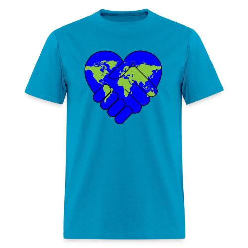 World United in Love - Men's T-Shirt