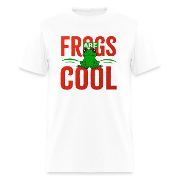 Frog are cool - Men's T-Shirt - white - Front - Jose (178cm)