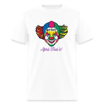 April fools - Men's T-Shirt - white - Front - Jose (178cm)