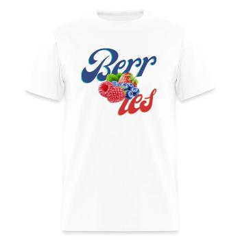 Berries - Men's T-Shirt - white - Front - Jose (178cm)